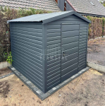 Schowek domek ogrodowy 2x2m - drzwi dach dwuspadowy TS1161 Ełk - zdjęcie 2