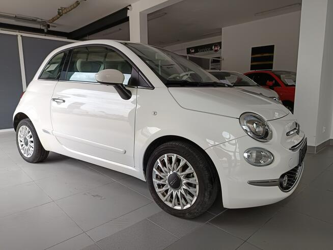 Fiat 500  LOUNGE 1.2 69KM Automat, niski przebieg, serwis Nowy Sącz - zdjęcie 2