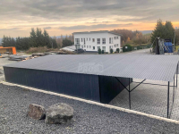 Garaż blaszany 9x6 + wiata 3x6 3x Brama uchylna spad w tył  GP162 Nowy Sącz - zdjęcie 3