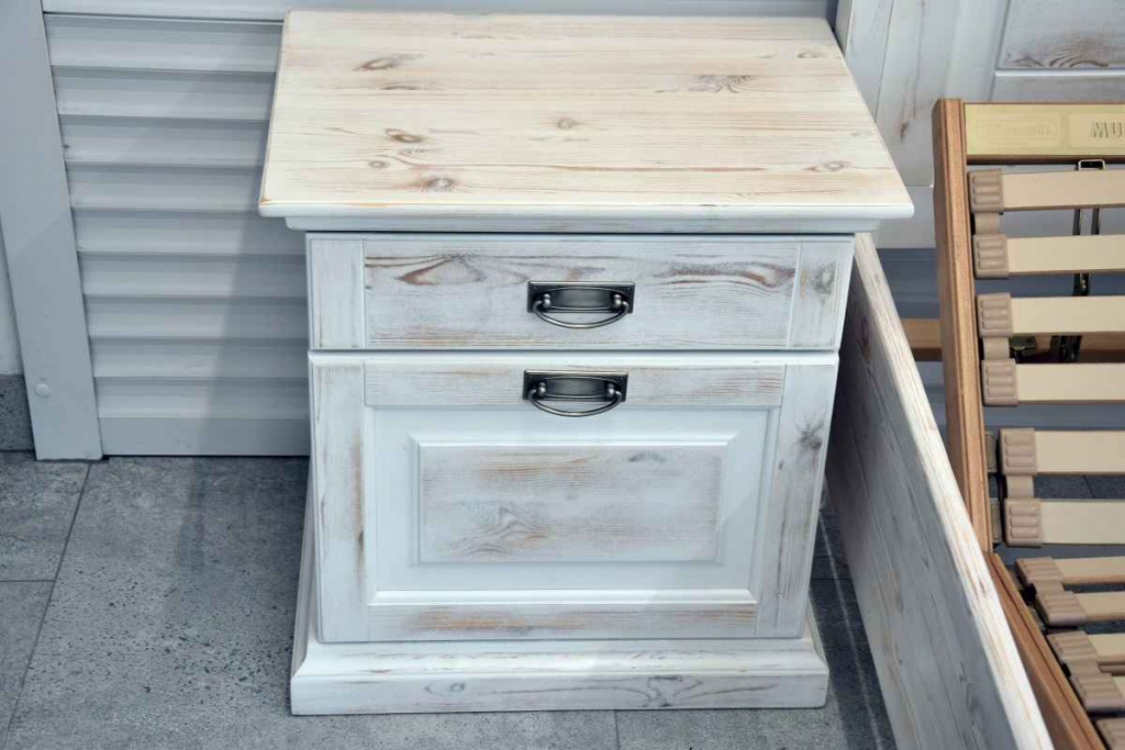 łóżko z materacami i szafkami - komplet jak nowy Olsztyn - zdjęcie 6