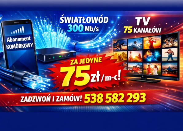 Jedyny taki tani pakiet na rynku Pisz - zdjęcie 1