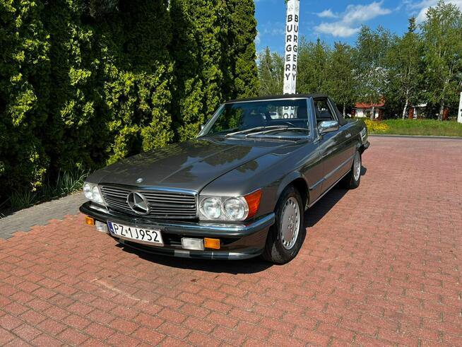 Mercedes SL 560 Zarejestrowany Bardzo ładny stan Nowy dach Baranowo - zdjęcie 1