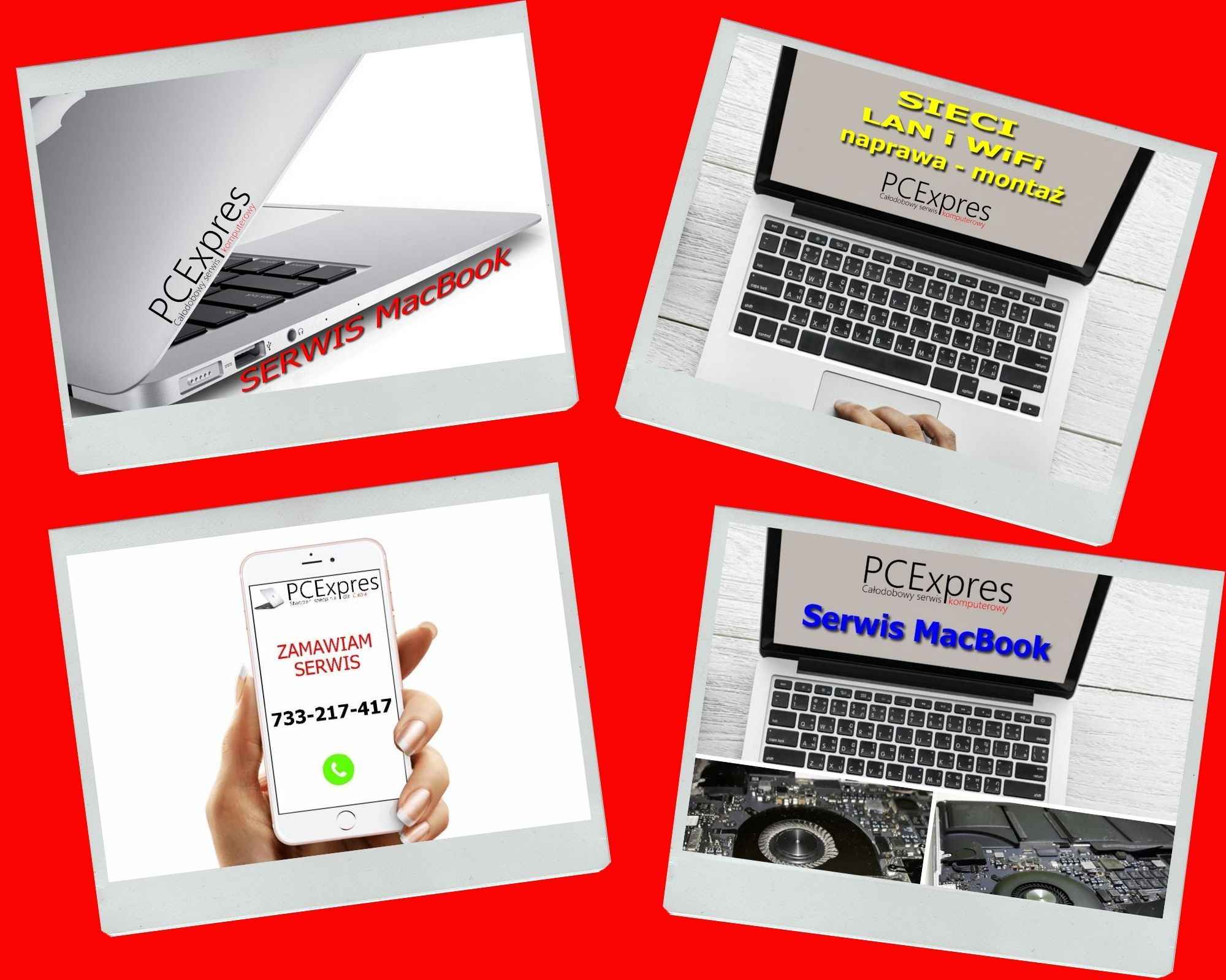 PCExpres Całodobowy Serwis Komputerowy Warszawa Czyszczenie MacBooka Mokotów - zdjęcie 1