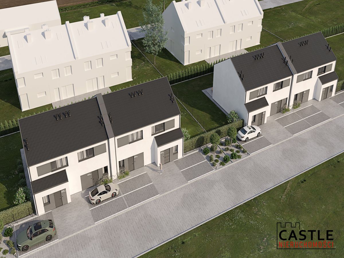 Komfortowy  bliźniak do wykończenia. Dachowa Dachowa - zdjęcie 2