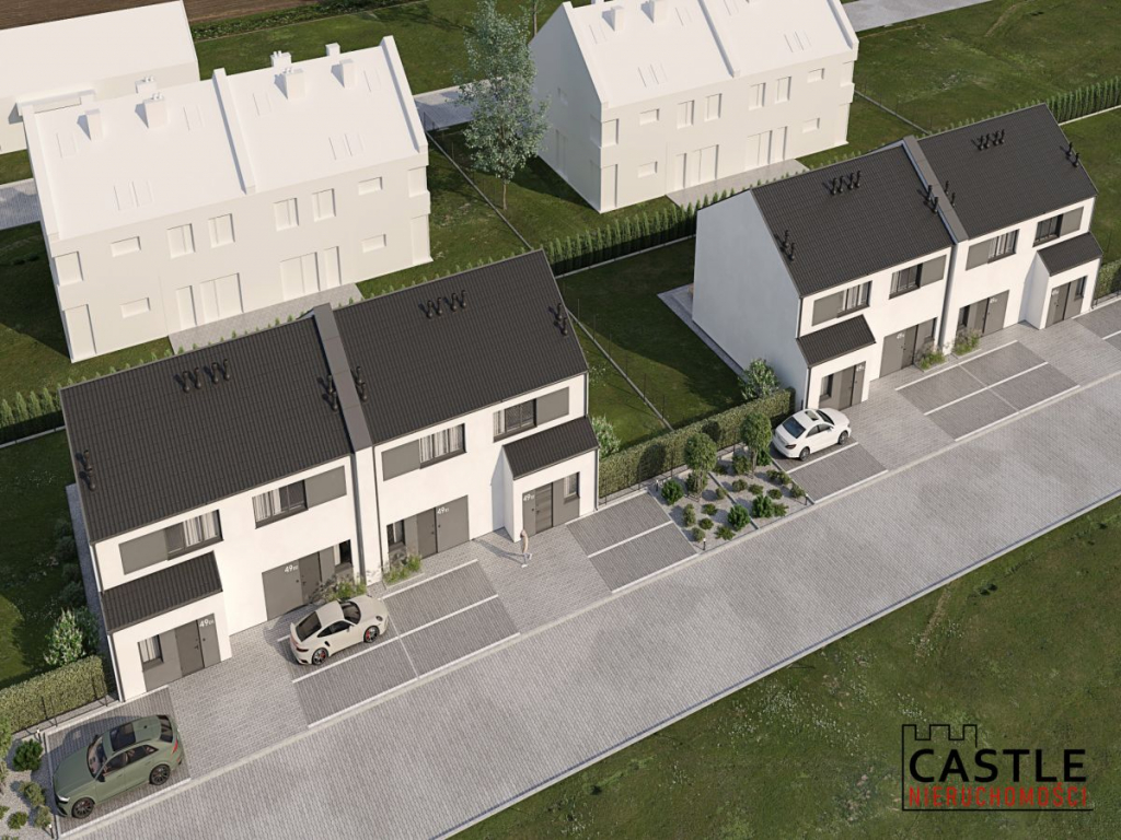 Komfortowy  bliźniak do wykończenia. Dachowa Dachowa - zdjęcie 2