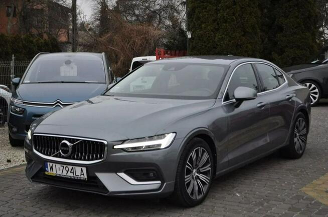 Volvo S60 B4 Hybryd INSCRIPTION 197+14  KM Salon PL VAT23% ACC Hak Warszawa - zdjęcie 3