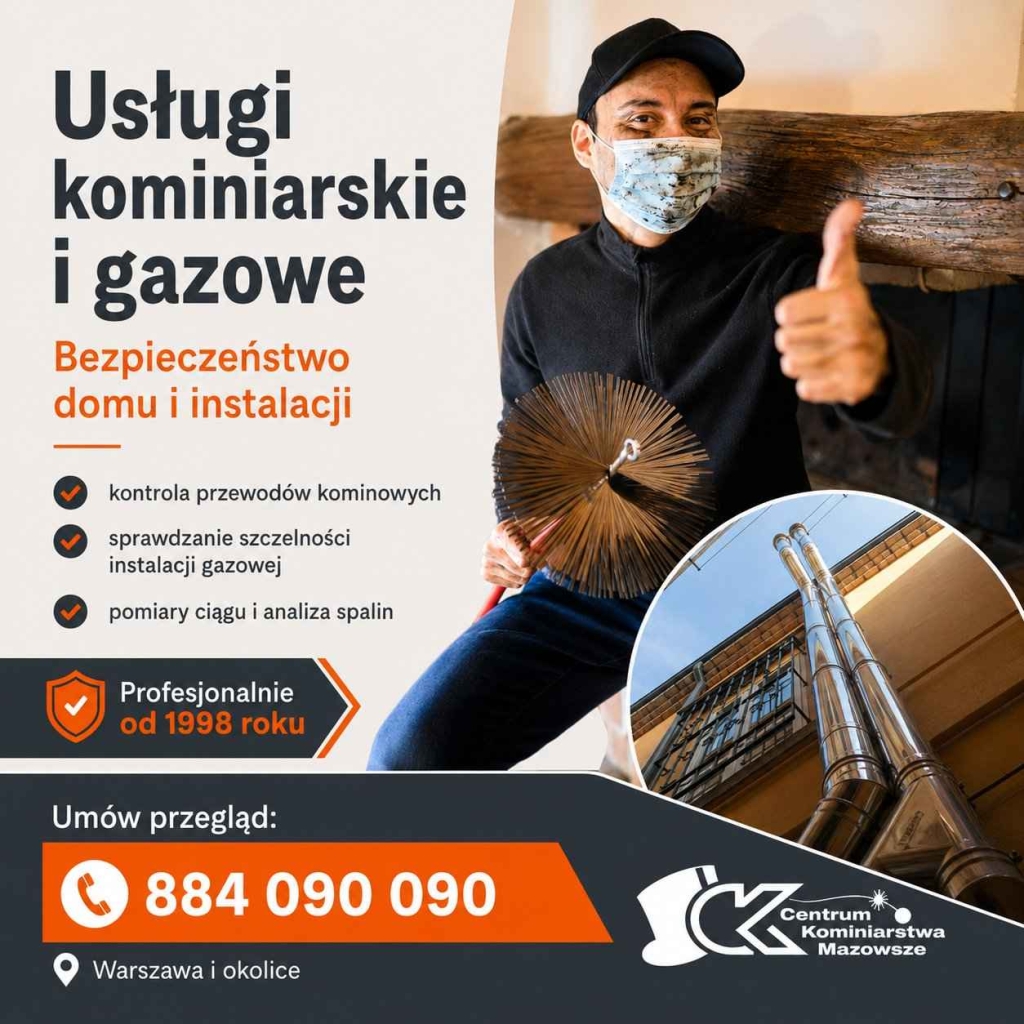 Czyszczenie kominów - Warszawa Garwolin - zdjęcie 1