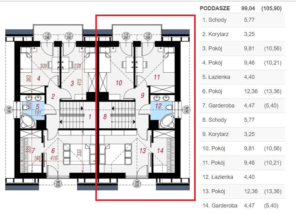 Rozpoczęta budowa bliźniaka - możliwość dalszego budowania - Złotoryja Złotoryja - zdjęcie 12