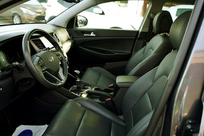 Hyundai Tucson 1,7CRDI NAVI, alu R19, skóra, kamera, 2018r. Płock - zdjęcie 9
