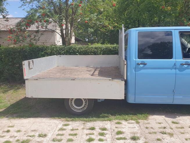 Volkswagen Transporter T5 Doka 2.5 tdi diesel paka 6 osób br Szczecin - zdjęcie 4