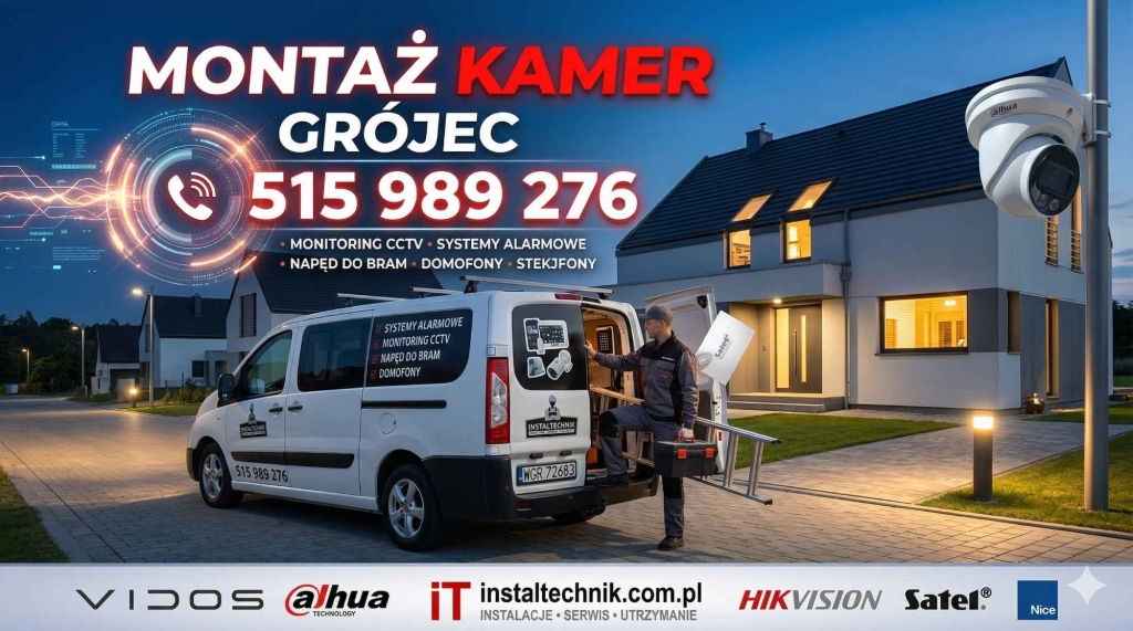 Montaż Kamer, Alarmów, Automatyki Bram i Domofonów | Instaltechnik Piaseczno - zdjęcie 3