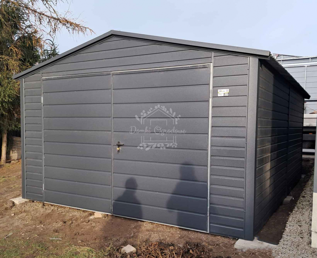 Schowek - domek ogrodowy 4x6m Antracyt  dach dwuspadowy ID885 Gdańsk - zdjęcie 2