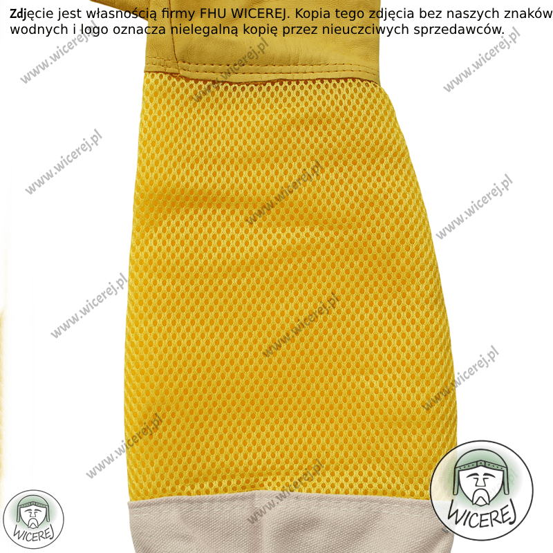 Premium Skórzane Rękawice Pszczelarskie Oddychające 2XL (11) Jaśliska - zdjęcie 6
