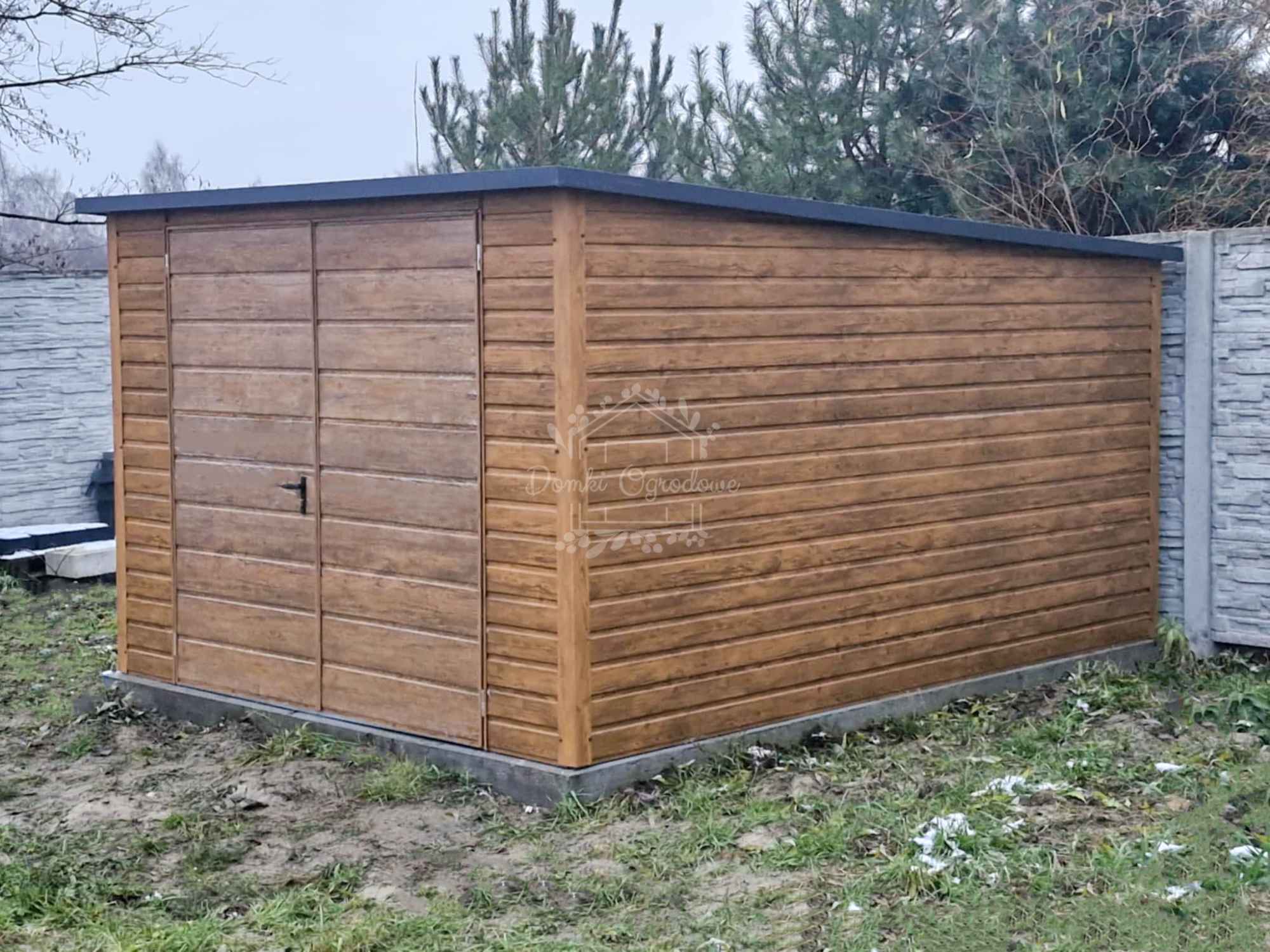 Schowek - domek ogrodowy 3x4m  okno  drewnopodobny  spad w tył ID843 Łuków - zdjęcie 5