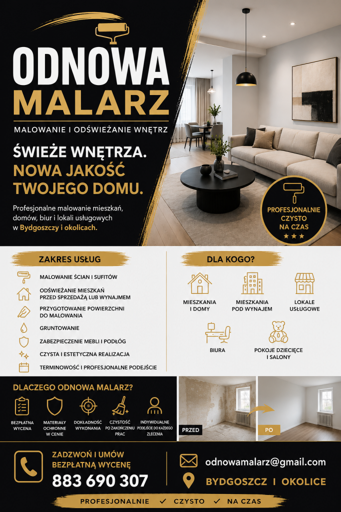 Malarz Odnowa Bydgoszcz - zdjęcie 1
