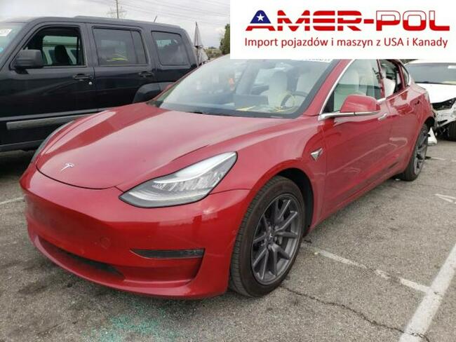 Tesla Model 3 2018, Long Range, od ubezpieczalni Słubice - zdjęcie 1
