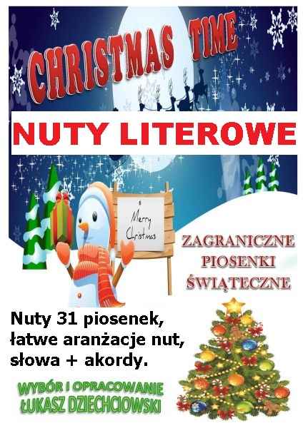 Nuty literowe piosenki świąteczne kolędy keyboard nowe, łatwe, 31 pios Katowice - zdjęcie 1