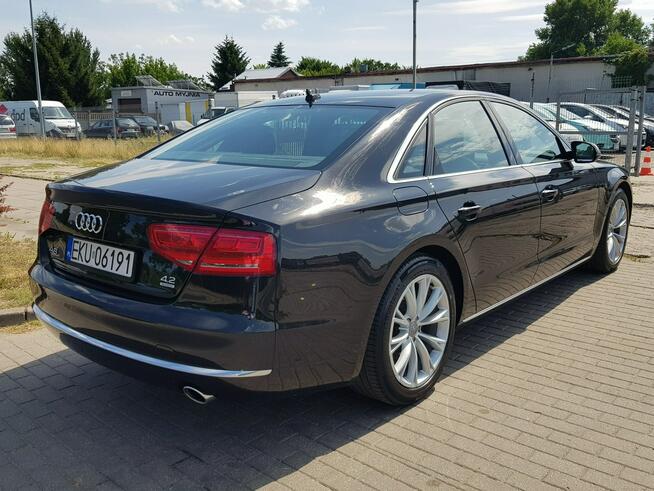 Audi A8 4,2 Benzyna Full Opcja Bose Masaże Zarejestrowany Włocławek - zdjęcie 4