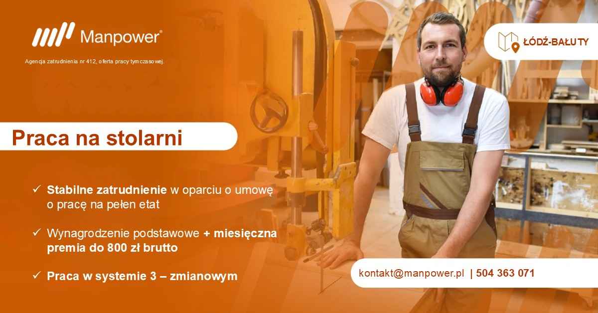 Praca na stolarni Bałuty - zdjęcie 1