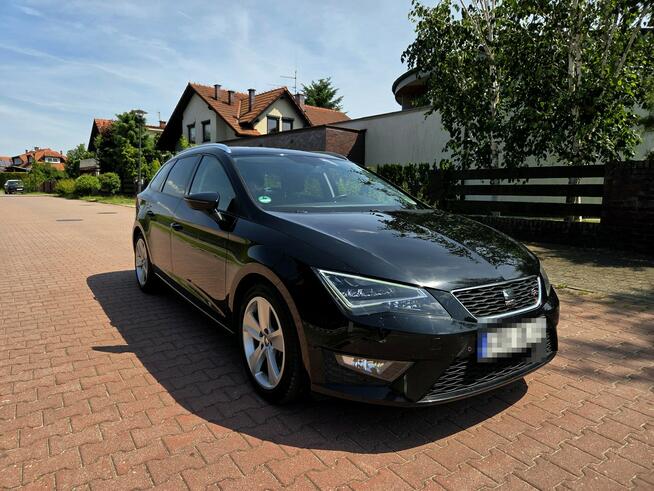Seat Leon FR 2.0TDI 184KM 2016r LED, Skóry, Grzane Fotele, Manual Tychy - zdjęcie 2