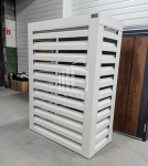 Osłona klimatyzatora – pompy ciepła 100x40x150 cm biały ID1145 Kostrzyn nad Odrą - zdjęcie 3