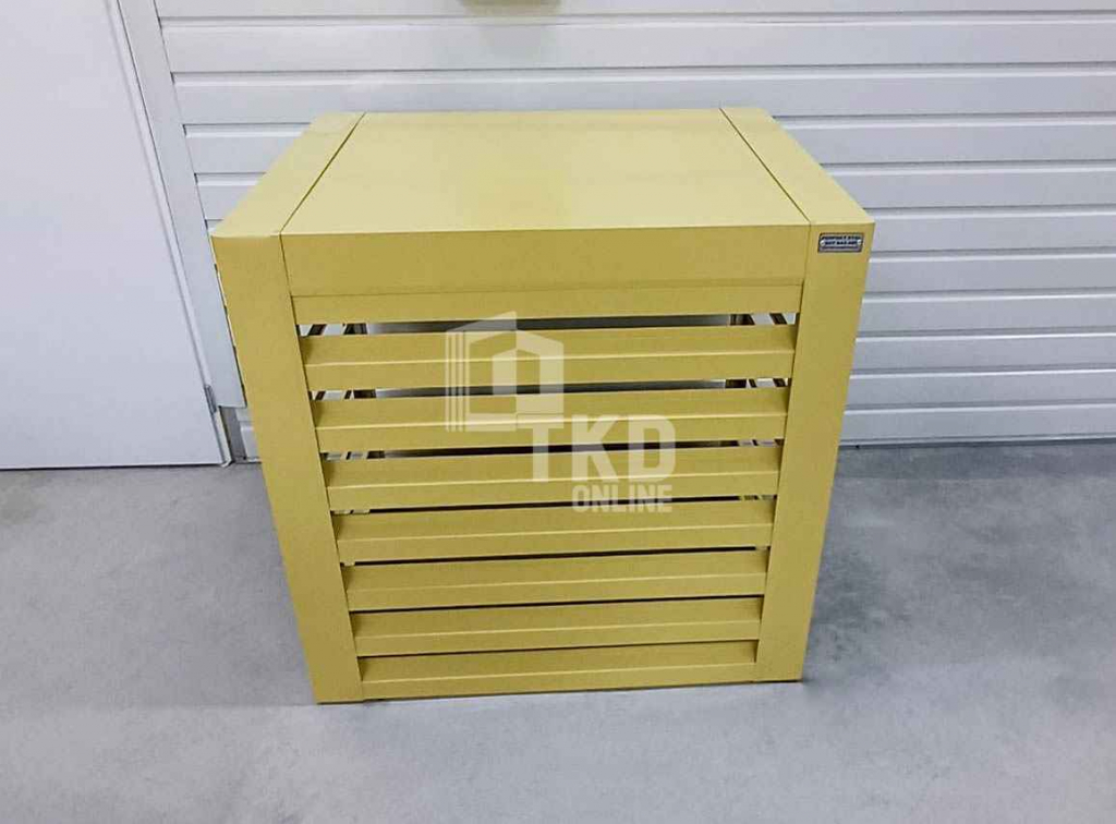 Osłona klimatyzatora 90x50x80 cm piaskowy Zabudowa TKD356 Chodzież - zdjęcie 3