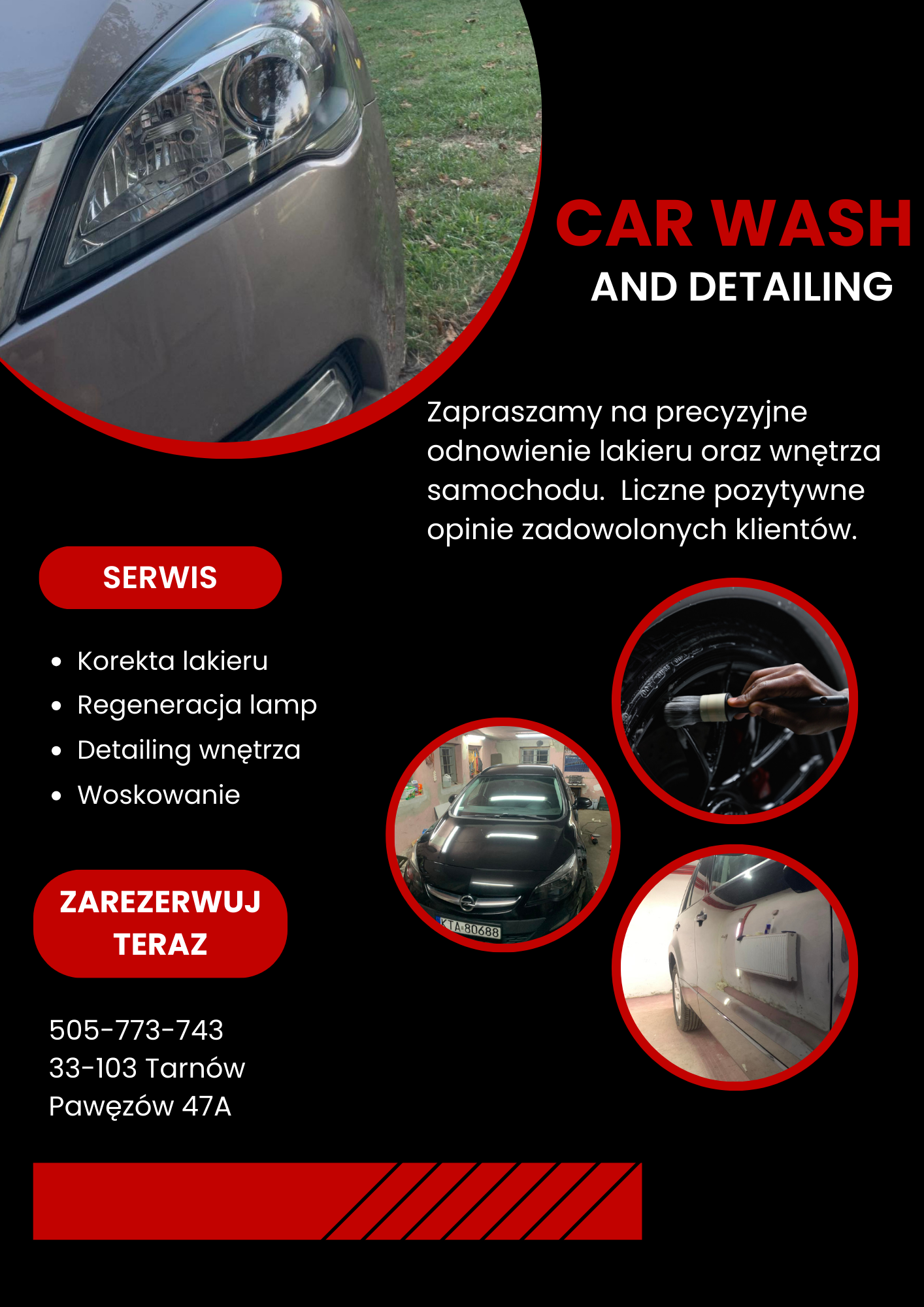 Korekta Lakieru Samochodowego Pawęzów - zdjęcie 1