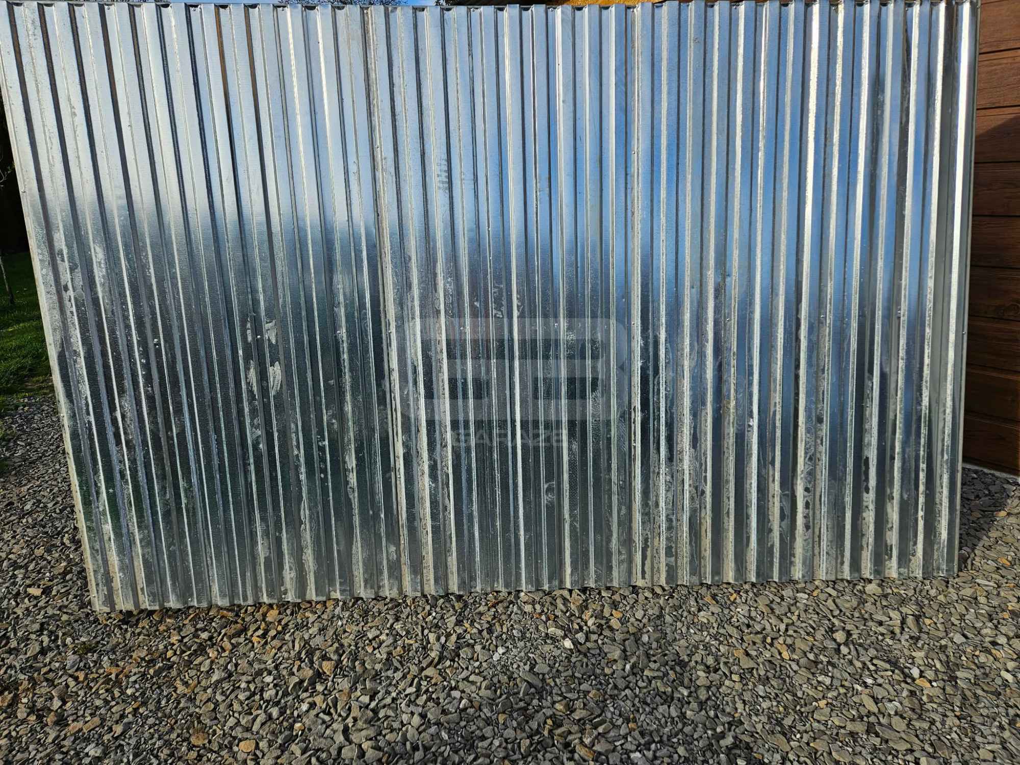 Garaż 3×5 m blaszany II gat. konstrukcja wolnostojąca na budowe GB114 Sopot - zdjęcie 4