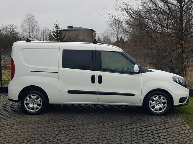 Fiat Doblo MAXI 5 OSÓB  DŁUGI KLIMA 6-BIEGÓW I-WŁAŚCICIEL KRAJOWY AC Poręba - zdjęcie 11