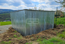 Garaż blaszany 3x5m II gat blaszak na budowę wolnostojący brama GB122 Katowice - zdjęcie 3