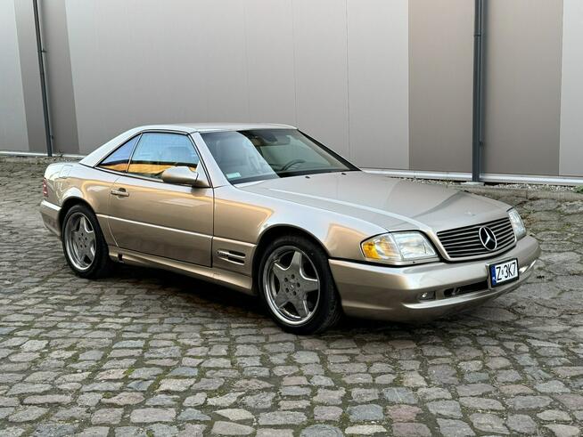 Mercedes SL 500 2000 SL500 pakiet AMG LIFT zarejestrowny LUXURYCLASSIC Koszalin - zdjęcie 2
