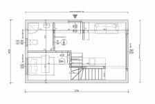 Dom drewniany modułowy Nebraska III projekt + budowa Stara Kiszewa - zdjęcie 2