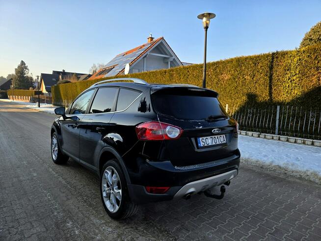 Ford Kuga 2.0 TDCI 136KM 2009r Skóry, PDC, Manual, HAK Tychy - zdjęcie 4