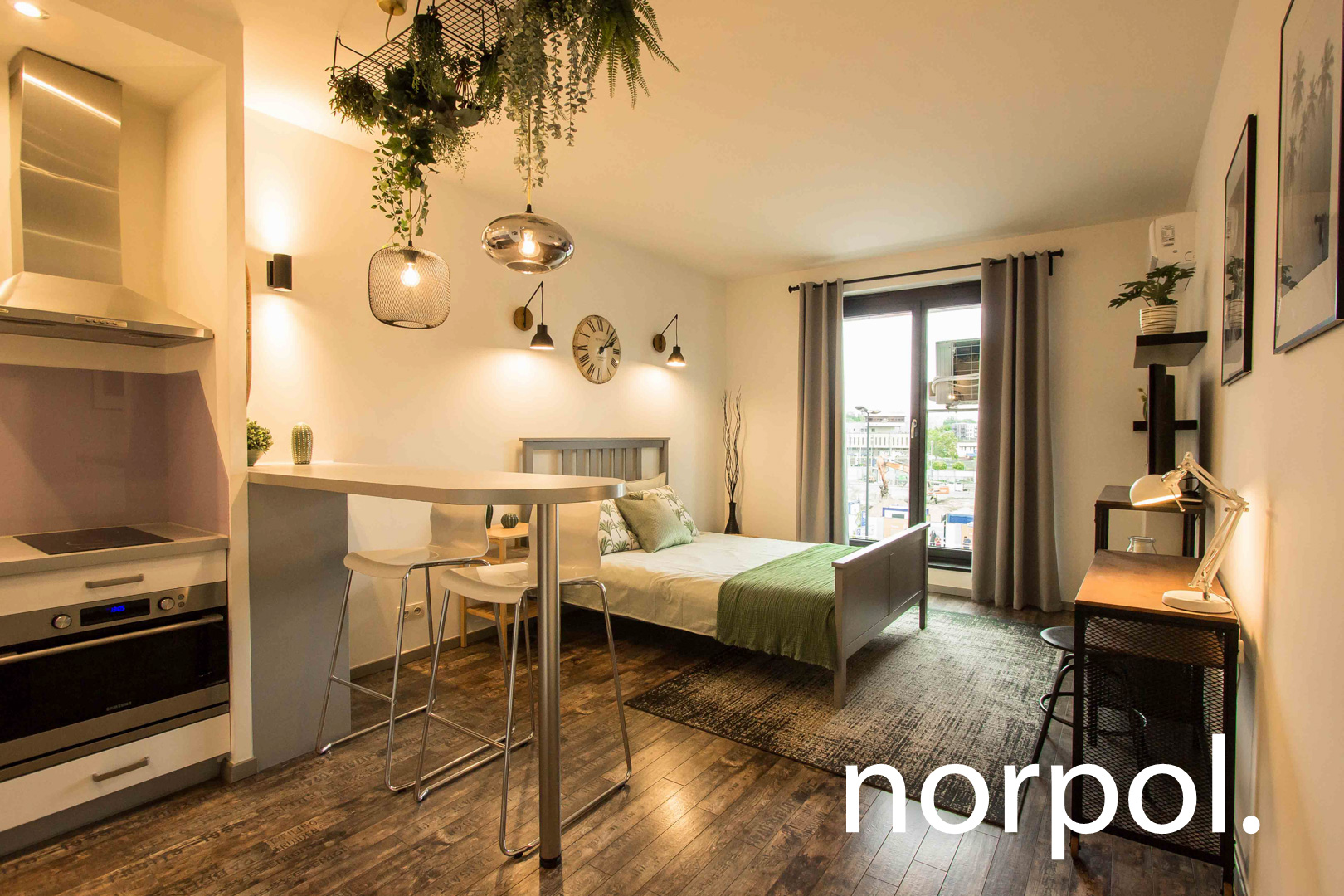 Studio w Angel City | 28 m², umeblowane, klimatyzacja, idealne pod Kraków - zdjęcie 11