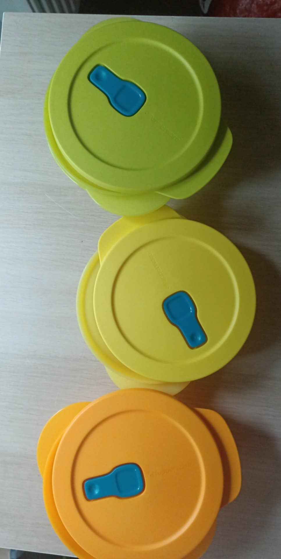 NOWE 3szt Tupperware Zestaw Mini Cristallo pojemniki do mikrofalówki Śródmieście - zdjęcie 3