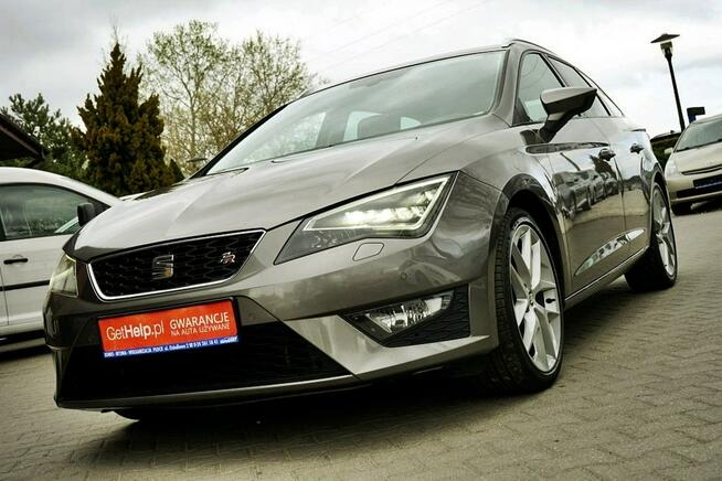 Seat Leon 2,0CR NAVI, 150KM, skóra, alu R18, 2015r. Płock - zdjęcie 1