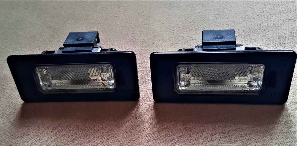 Sprzedam oryginalne lampki do Audi A4 B8 ośw. rejestracji Jaworzno - zdjęcie 3
