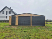 Garaż blaszany dwustanowiskowy 8×6m Winchester Dach dwuspadowy Radochów - zdjęcie 3