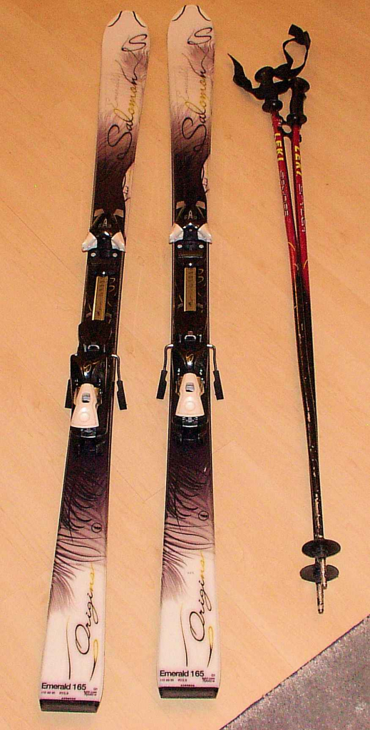 Narty Salomon EMERALD, kijki, buty NORDICA, torby Świecie - zdjęcie 2