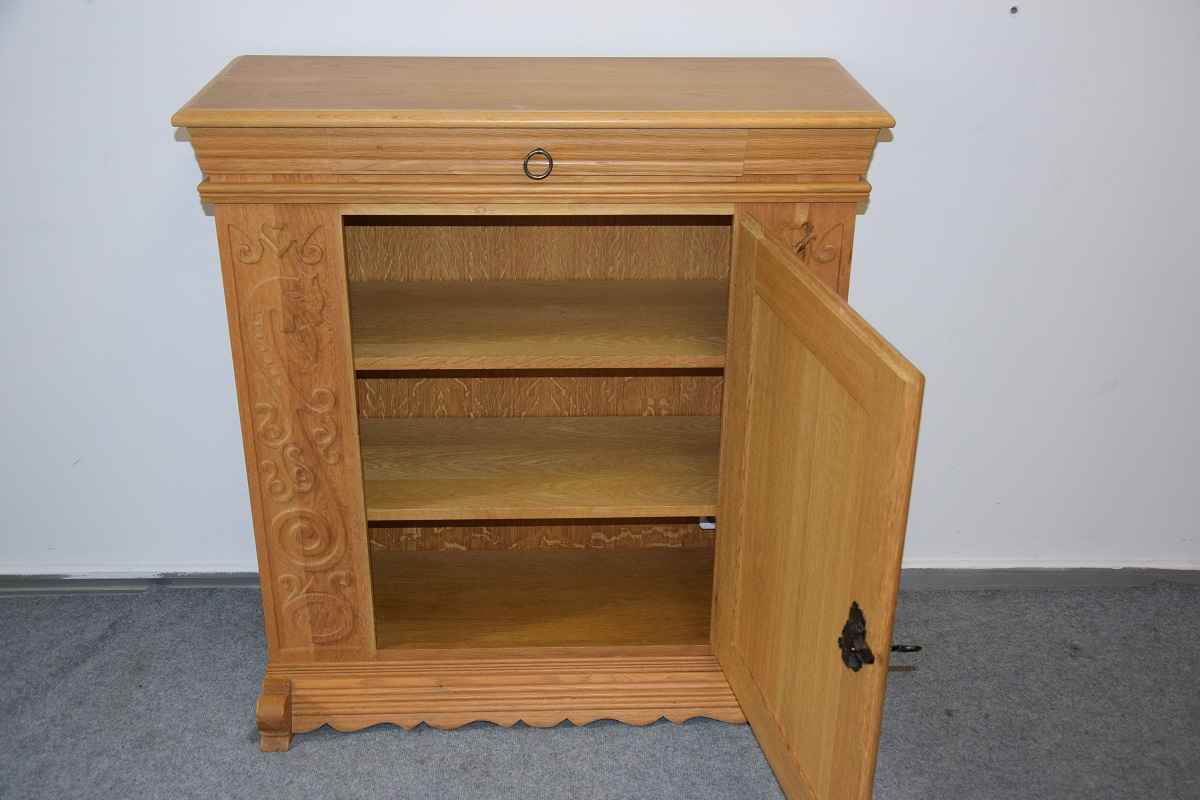 komoda w całości z drewna dębowego - super stan Olsztyn - zdjęcie 4