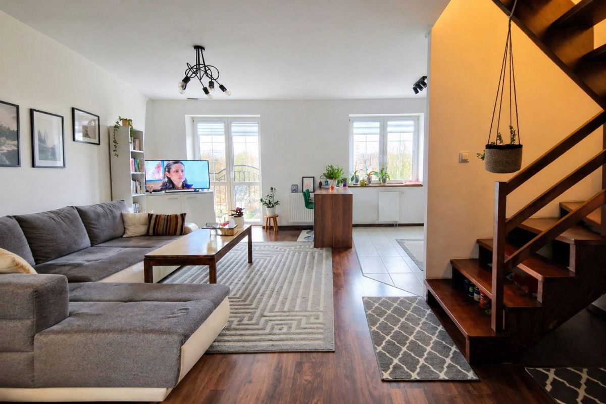 Mieszkanie dwupoziomowe 3 pok. 63m2 ul.Kołłątaja Białystok - zdjęcie 1