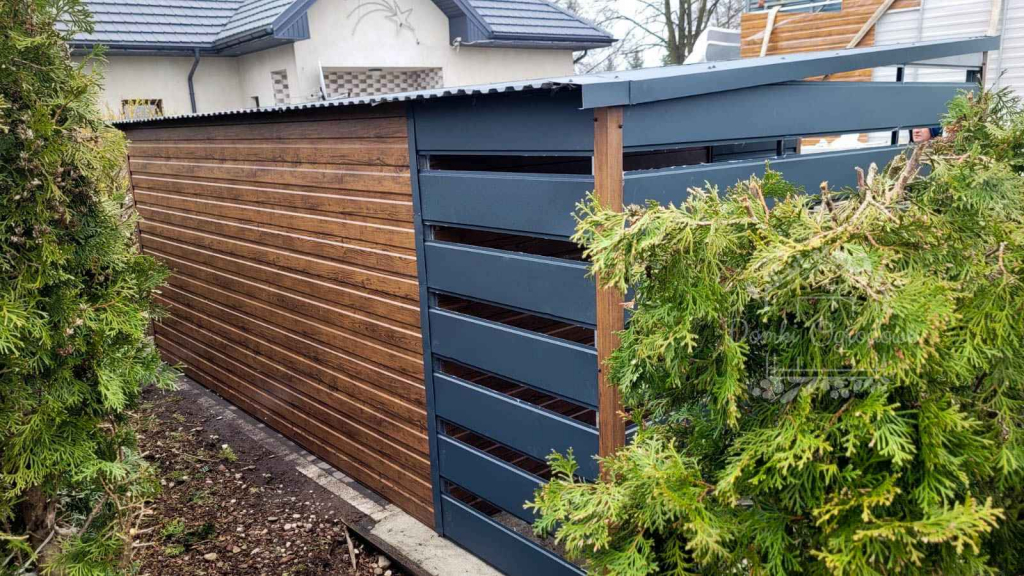 SCHOWEK - DOMEK OGRODOWY 4,5x2,5 m + wiata 1,5x2,5 2x otwór  ID535 Ruda Śląska - zdjęcie 4