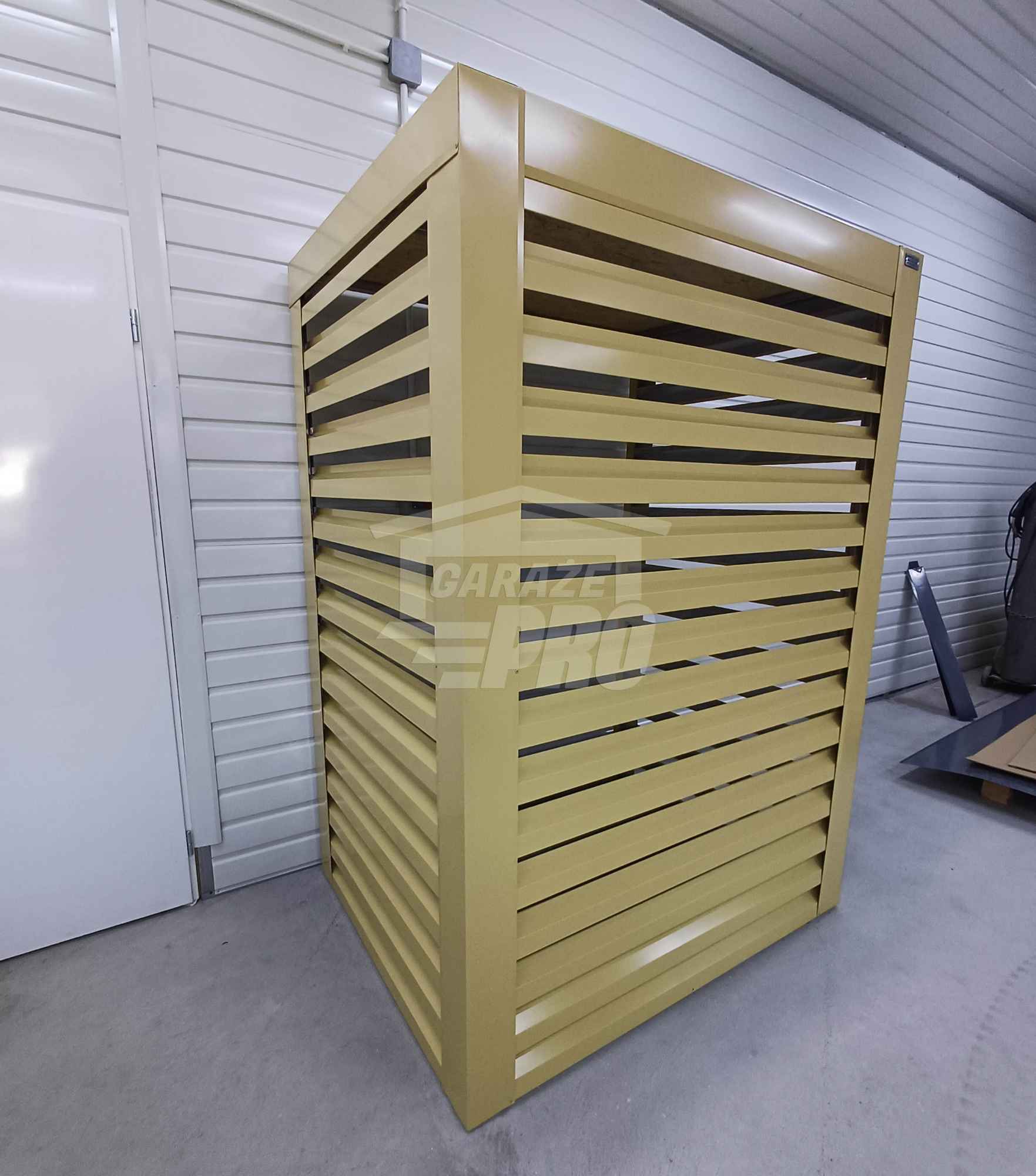 Osłona pompy ciepła 90x40x140 cm żółty Zabudowa GP502 Gdańsk - zdjęcie 2