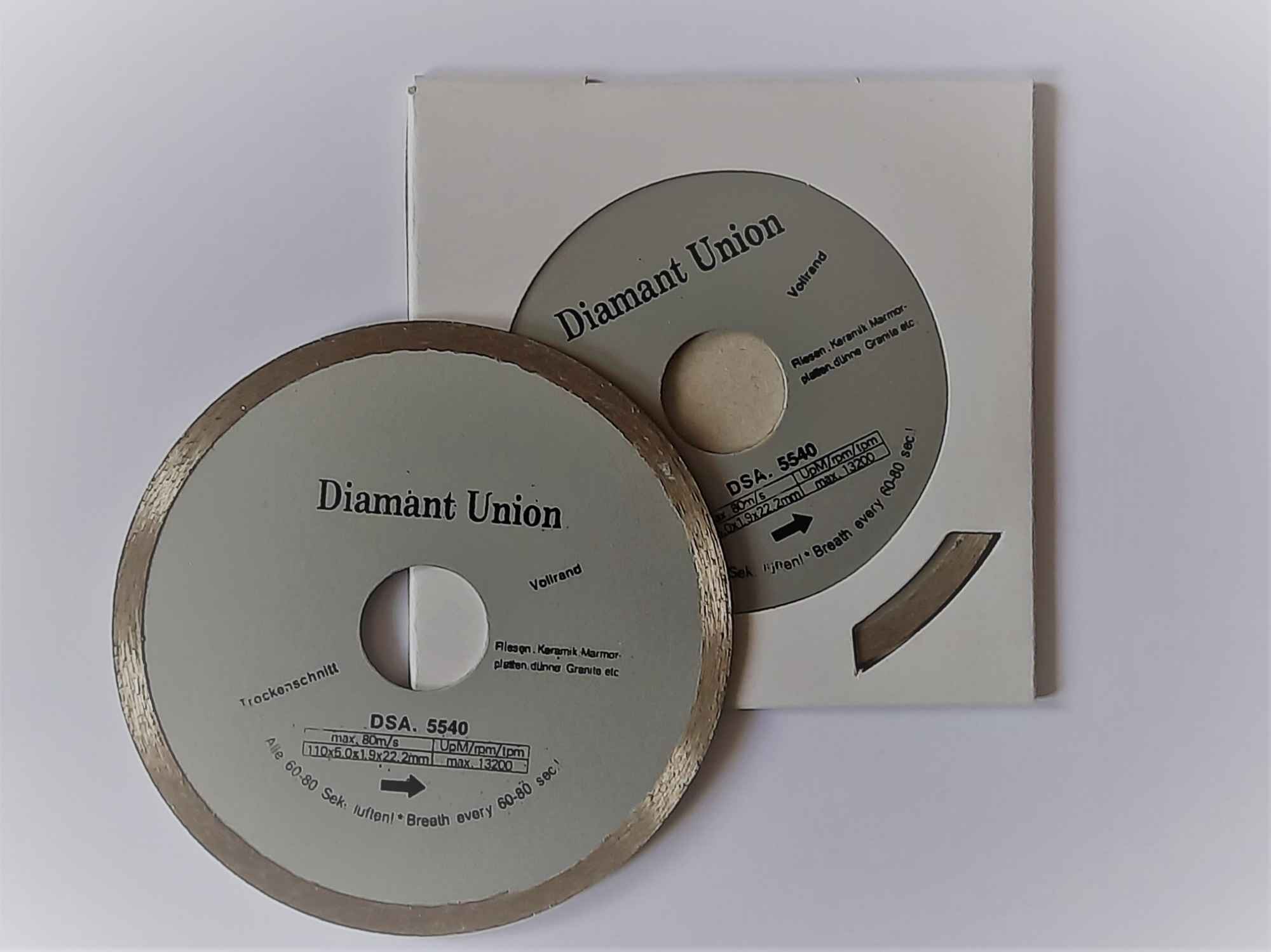 Tarcza diamentowa ciągła do glazury Diamant Union DSA. 5540 Rybnik - zdjęcie 1