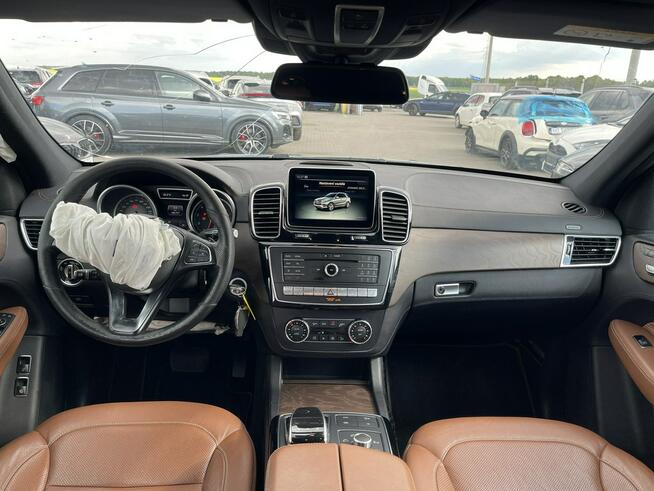 Mercedes GLE 500 4Matic HAK Kamery360 Skóra Pamięć Pneumatyka 435KM Gliwice - zdjęcie 9