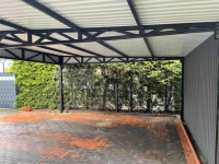 Wiata samochodowa 6x5 + pomieszczenie gospodarcze GP168 Gdańsk - zdjęcie 3