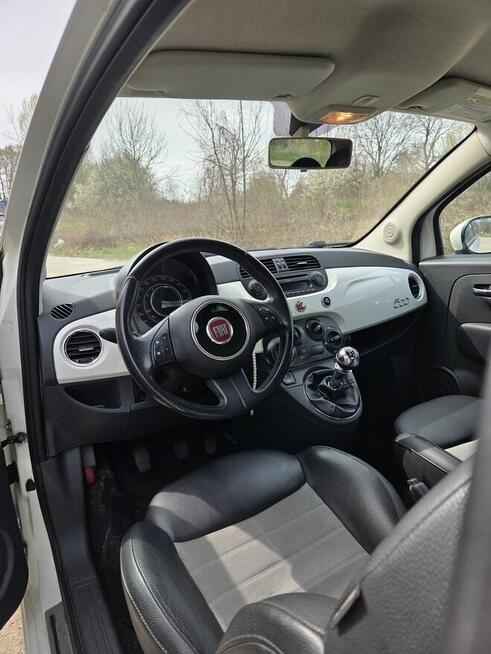 Fiat 500 1.4 100 KM – 2008 r. – biały Wrocław - zdjęcie 5