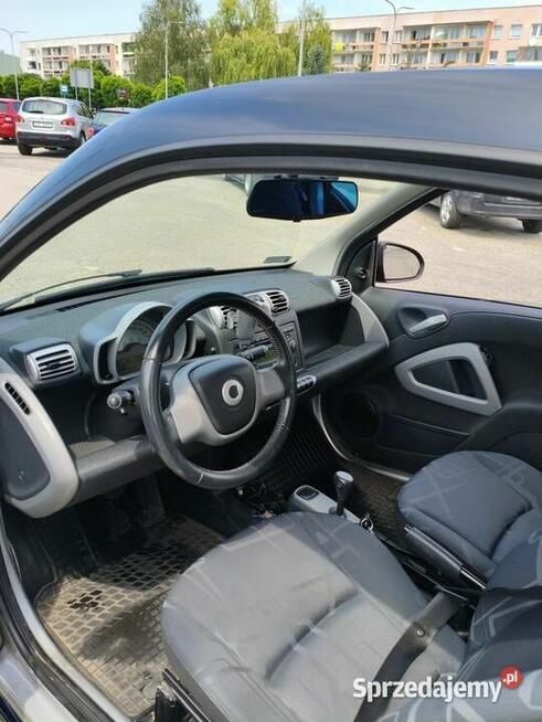 Smart Fortwo 451 1.0 71 KM automat 2008 czarny Mysłowice - zdjęcie 4