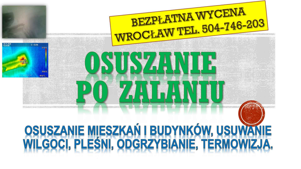 Osuszanie budynków, cena, tel. 504-746-203, Wrocław, domu, pomieszczeń Psie Pole - zdjęcie 4