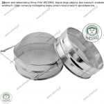 Sito do miodu podwójne wypukłe śr. 20cm filtr do miodu cedzak cedzidło